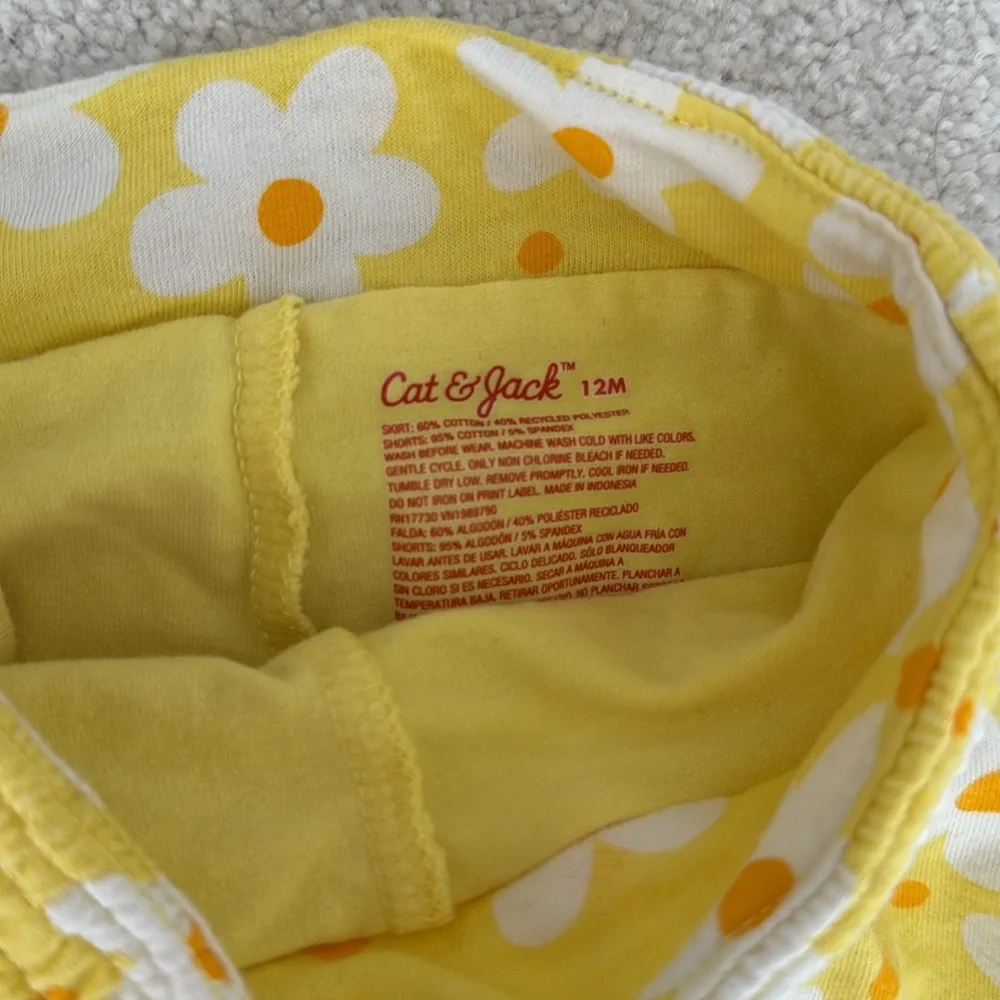 Carter's / Cat & Jack 12M Baby Girl Skirts - set of 3